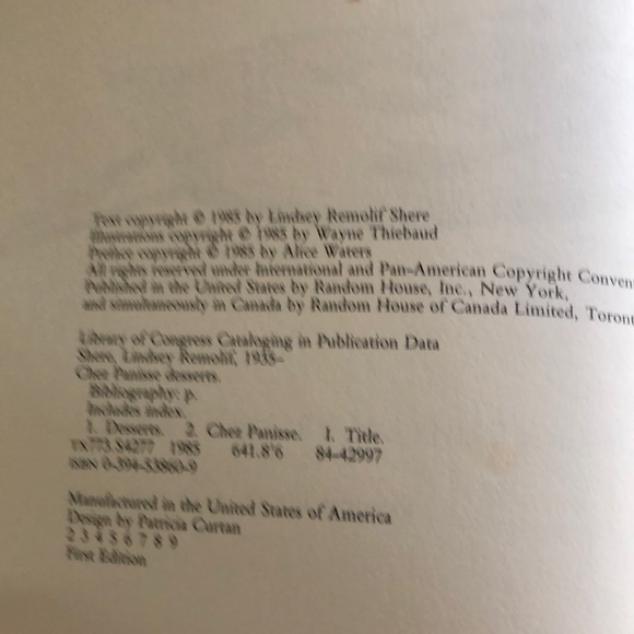 Alice Waters Chez Panisse Cookbooks 1st Editions Set of 3 - Picture 3 of 16